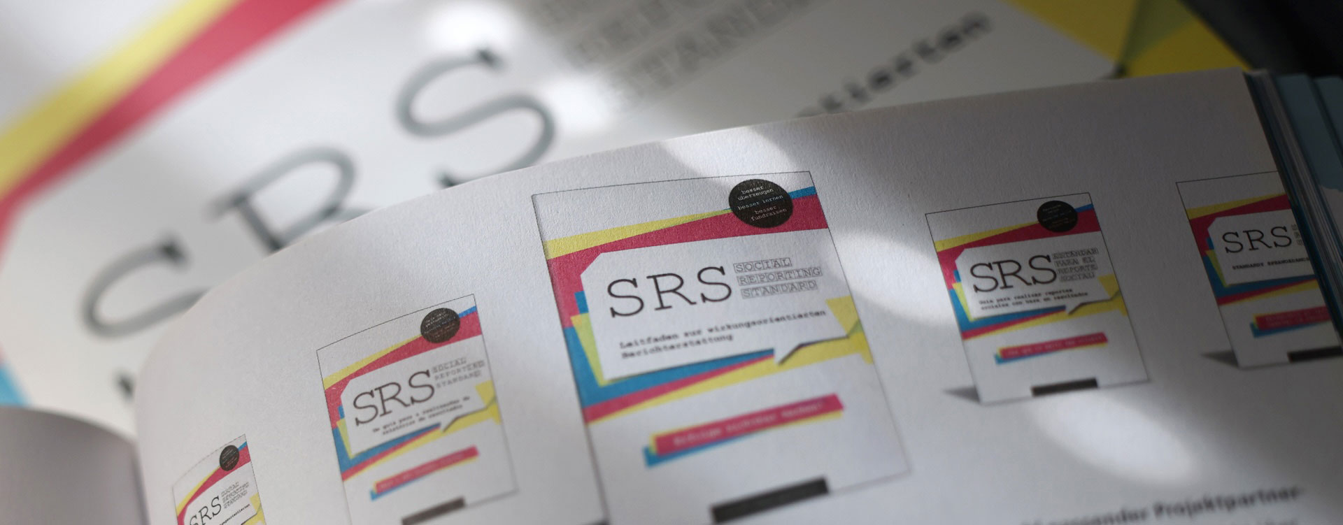 Social Reporting Standard publication - a guidebook on how to report about your charitable work in a standardized way - so you won&prime;t start each year with your annual report all over again. Back then they even had a contest on which NGO had produced the most beautiful reports using the template know how of this free guidebook. Funfact: I had to use standard free fronts such as Verdana, so zero zero costs on material, just my time to create a bit of an update