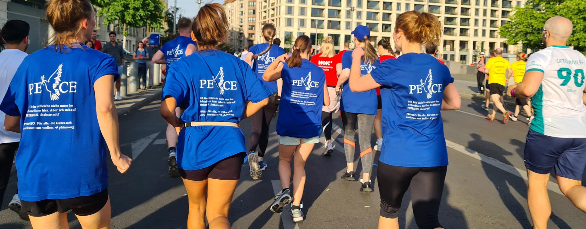 The shirts in action. Laufshirts design, running shirts design, sportswear design, by St.Schultze