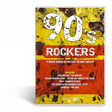 90s ROCKERS - I also did the cover artworks for this one with performers like PAUL WELLER (cool since I had seen him live too), PULP, OCEAN COLOUR SCENE a.m.m., cover design by St.Schultze
