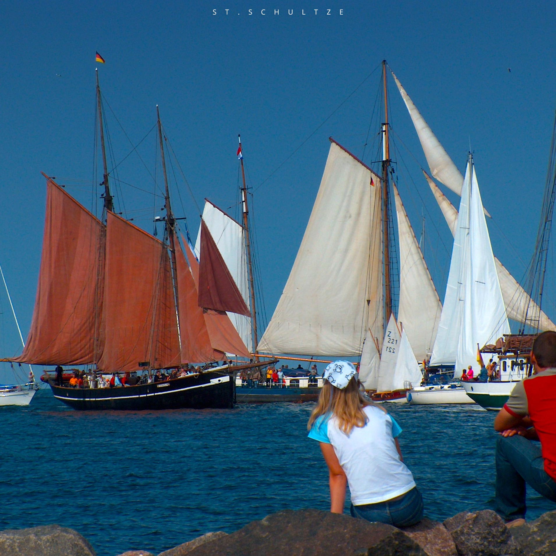 beautiful sailing ships. by the sea. Vintage memories from the baltic sea, PHOTOGRAPHY by Stefan Schultze