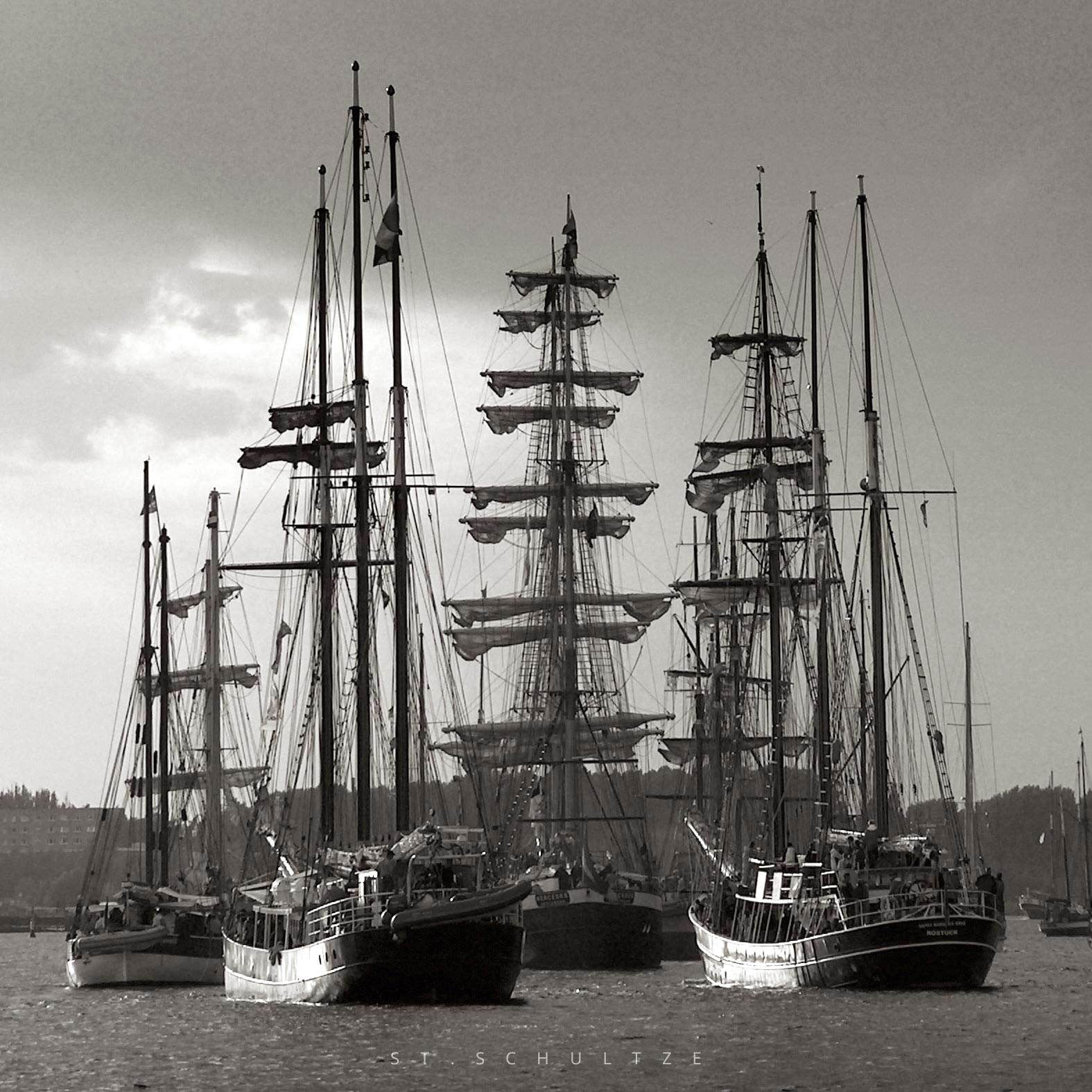 Years before I redesigned the DVD artworks for the worlds biggest tallship cruiseship under sails I took this picture. Vintage memories from the baltic sea, PHOTOGRAPHY by Stefan Schultze